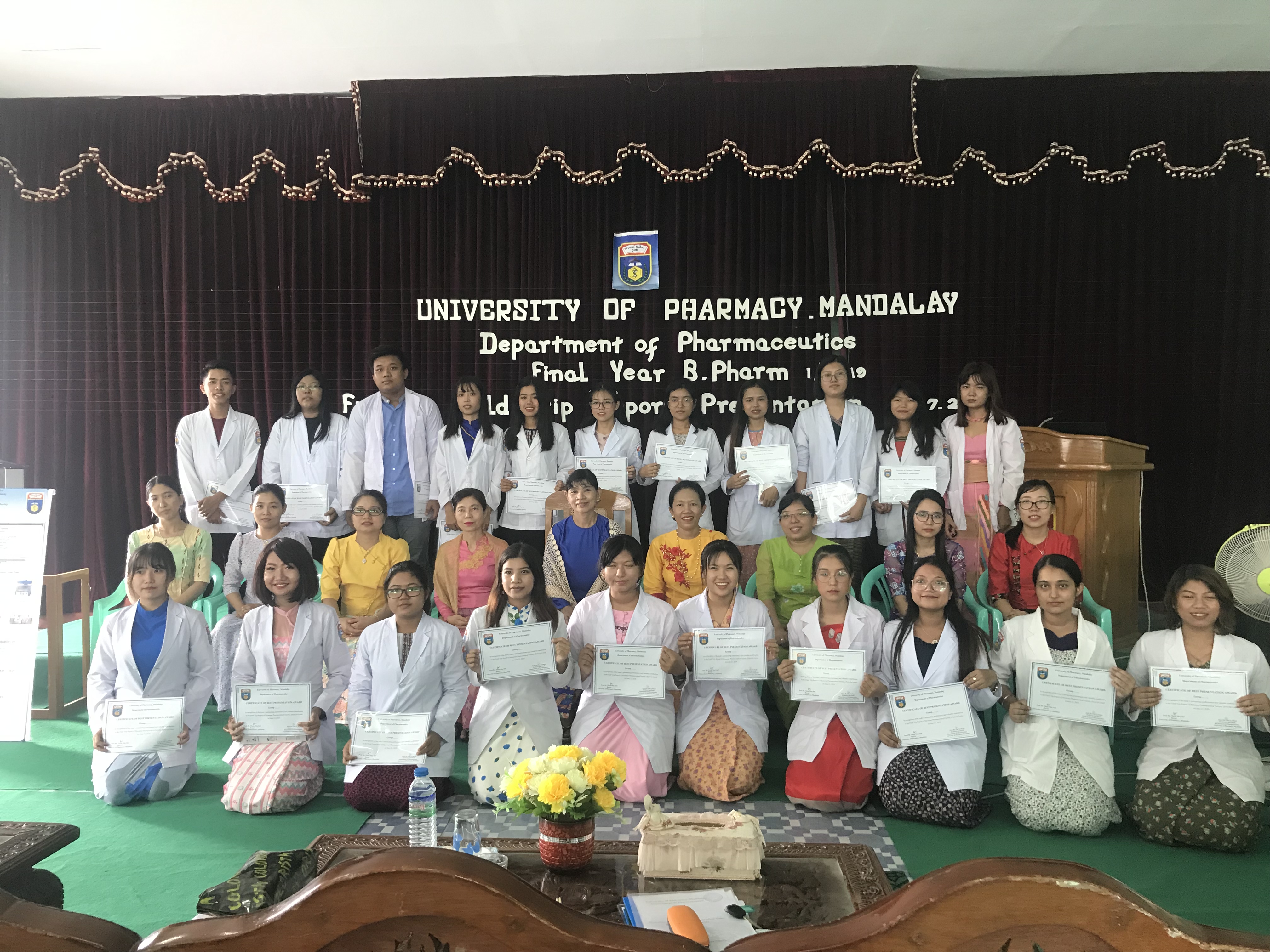 Field Trip Report Presentation of Final Year B.Pharm (1/2019) by Department of Pharmaceutics                                                                                                                                                                                                                                                                                                                                                                                                                                                                                                                                                                                                                                                                                                                                                                                                                                                                                                                                                                                                                                                                                                                                                    